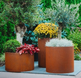 corten Steel planter